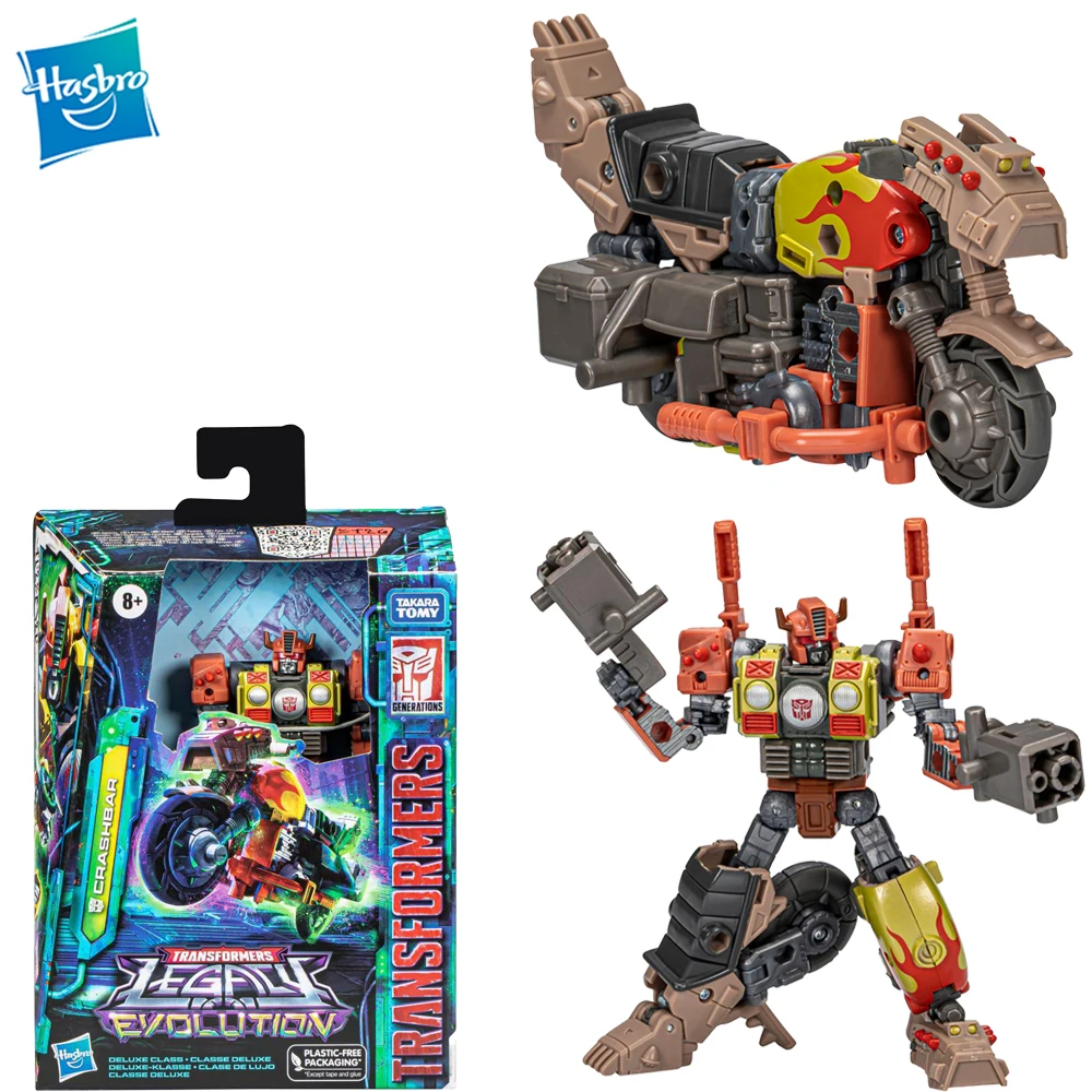 

[In-Stock] Original Hasbro Transformers Legacy Evolution Crashbar 140mm Action Figures Collectible Model Toys F7195