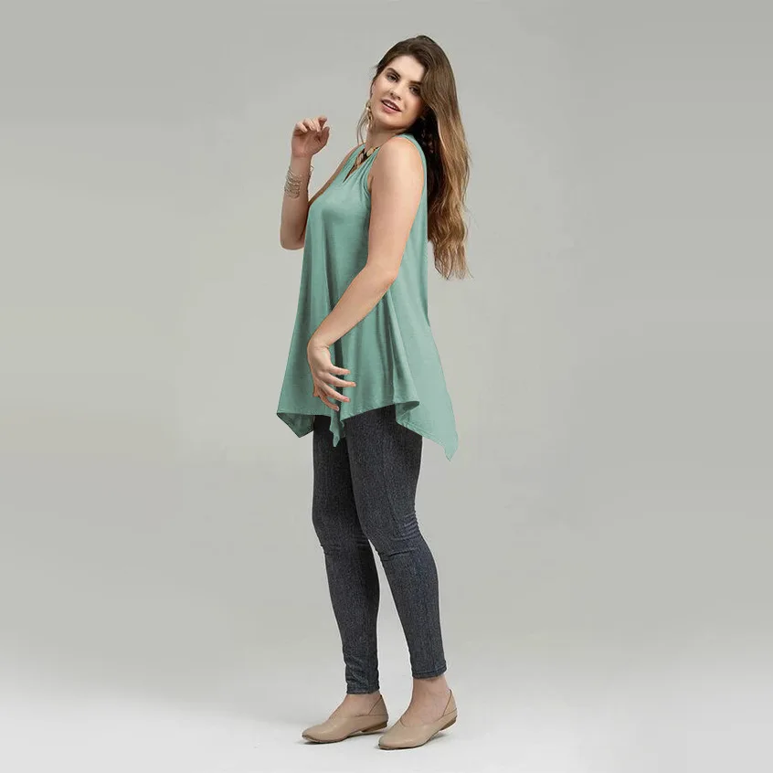 Sólida com Decote em v Solto sem Mangas Wear em Casa Jhbeute Tamanho Grande Feminino Topo Casual Novo Verão Oversized Colete Roupas Femininas Cor 31 Computers & Electronics
