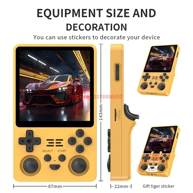Powkiddy neue rgb20sx Handheld-Videospiel-Player 4-Zoll-IPS 