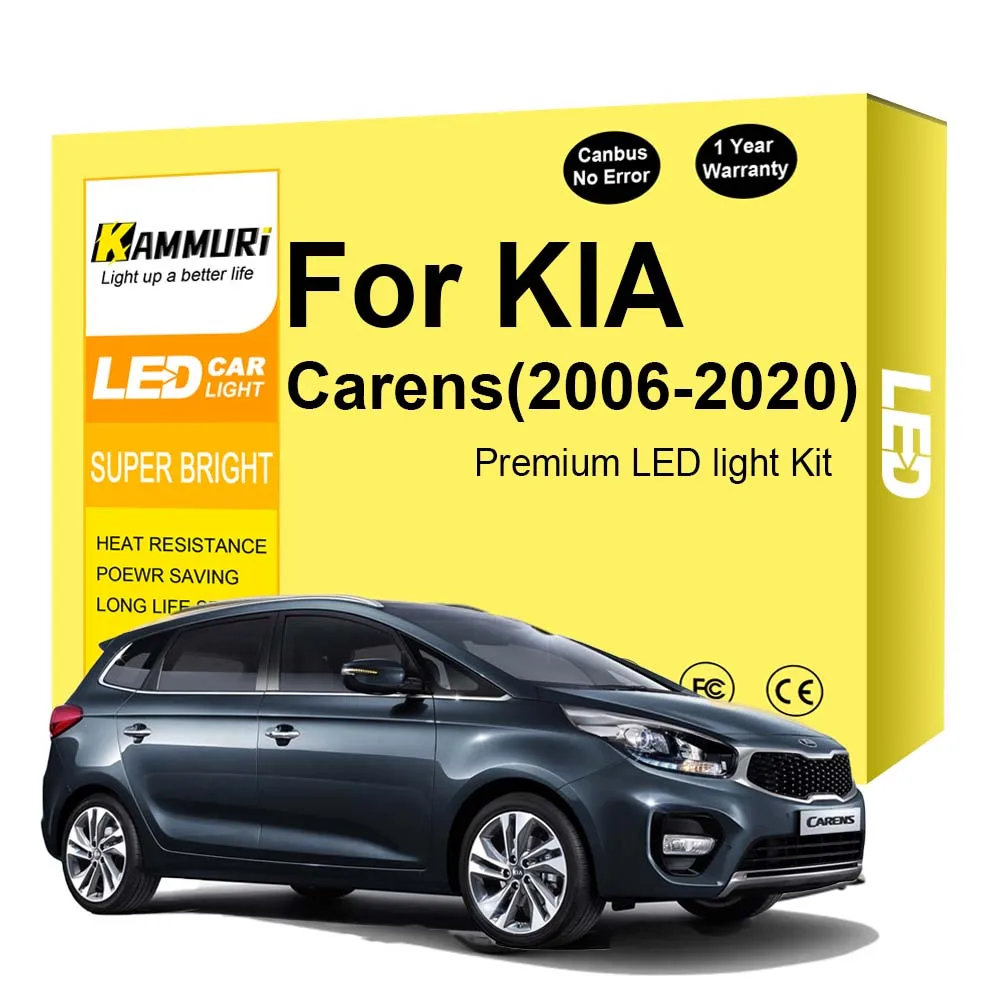 Interior Light Led Kit For Kia Carens Rondo 2006 20072010 2011 2013