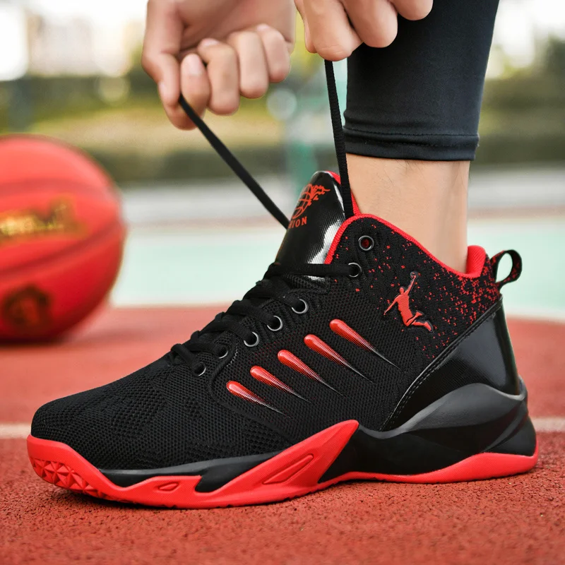 Men sneakers women sneakers Mens Basketball Shoes Breathable Sports Shoes Lightweight Sneakers For Women Comfortable Athletic Fitness Training Footwear