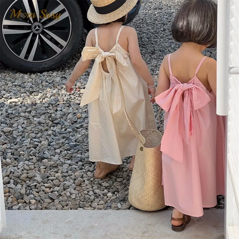Baby Girl Princess Cotton Strap Dress 1
