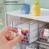 Desktop Storage Box Organizer Drawer Type Transparent Acrylic Desk Stationery Hand Account Storage Rack Desk Simple Pen Holder 3