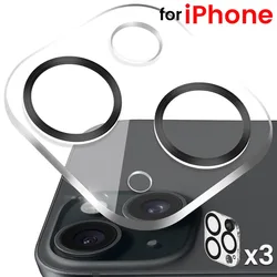 Premium Rear Lens Tempered Glass Protector for iPhone - HD Clear, Full Coverage (For iPhone 14)