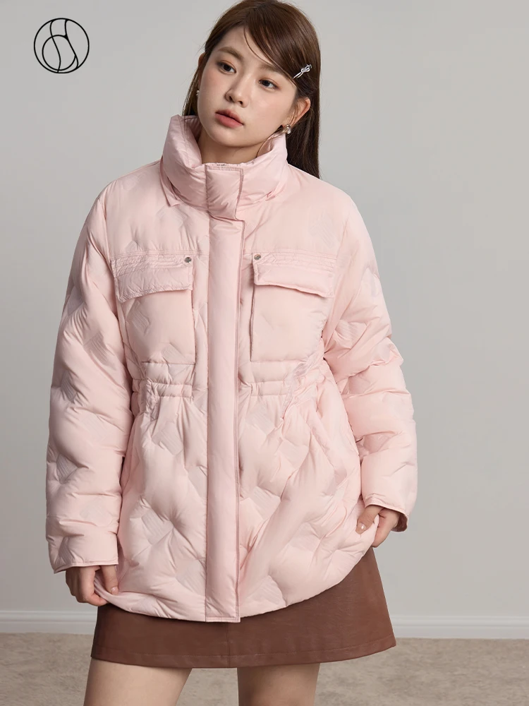 DUSHULongShortDownJacket175GFillingCapacityWomenLong