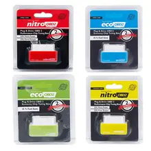 

4 Colors Eco Nitro OBD2 Chip Tuning Box EcoOBD2 Save Fuel Gasoline Plug & Drive Performance OBD2 Reset Button