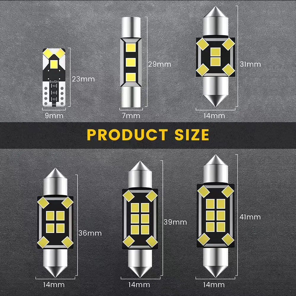 ABRIGHT Car Interior LED Canbus Light Kit