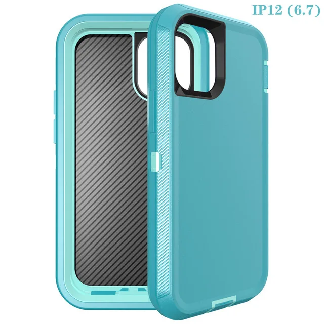 Ultimate Heavy Duty Shockproof Armor Dust-Proof Case Cover - 3 in 1 Protection