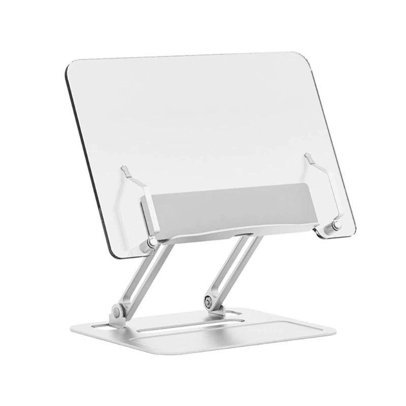

New Acrylic Desktop Reading Bookshelf Adjustable Laptop Bracket Reading Pad