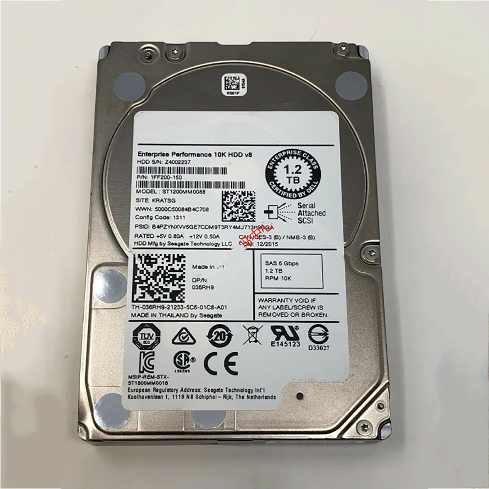 Dell 1.2T SAS 10K 2.5 ST1200MM0088 0WXPCX 1FF200-151 ϵ ũ 