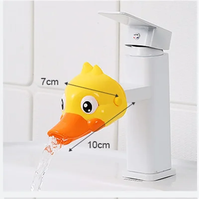 Cartoon Faucet Extender For Kids Hand Washing In Bathroom Sink Animals Accessories Kitchen Convenient Device for Baby Washing 4