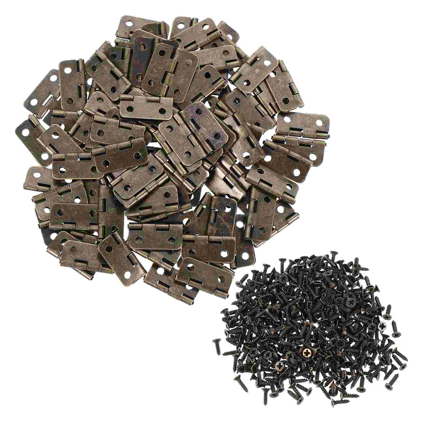 100 Pcs New Chinese Style Garage Door Magnetic Decorative Hardware Knobs Retro Hinge