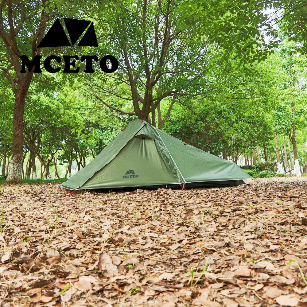 updated version Ultralight 2 Person backacpking tent,Xingshan2 2 person swag tent,2 person Army green camping tent