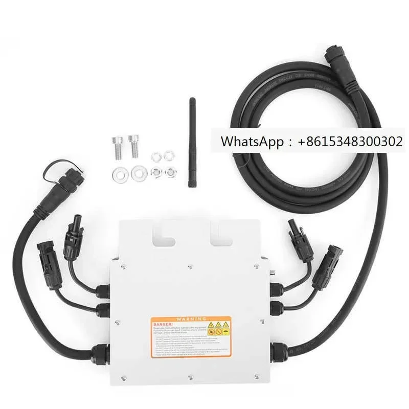 

Solar Inverter LED Display Micro Grid Tied IP65 Waterproof 500W SG500MD with Receiver 120V 230V