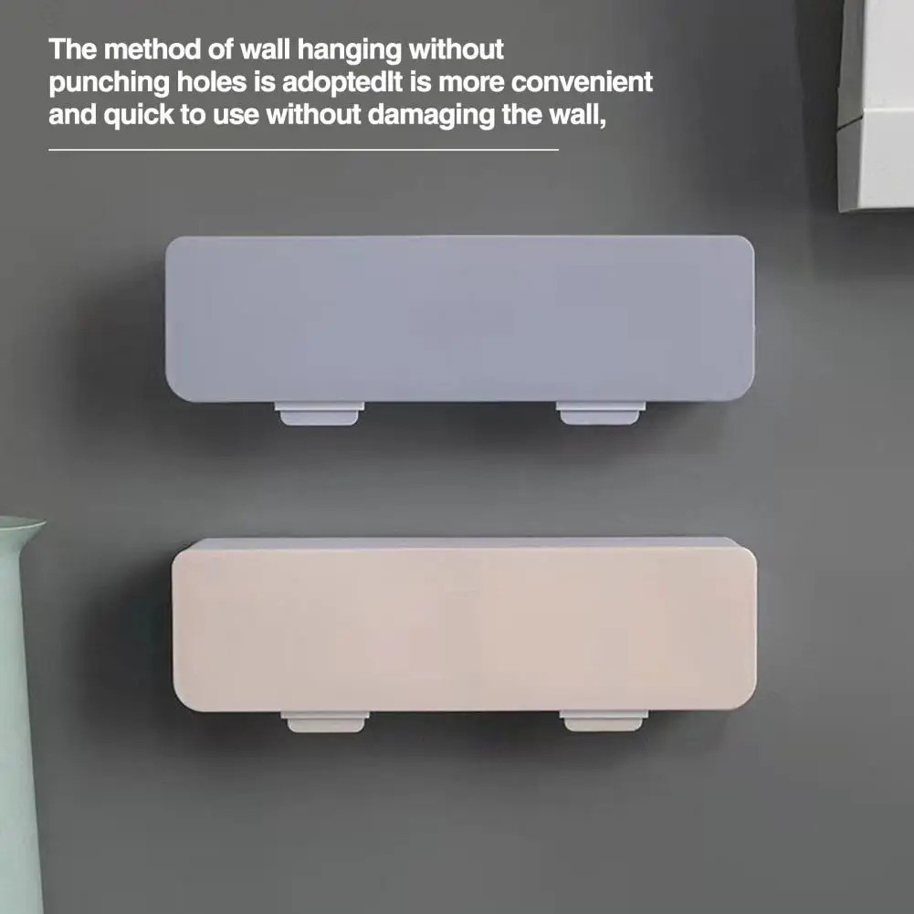 

Condiment Container Salt Pepper Box Capacity Wall-mounted Seasoning Box Set with Dustproof Waterproof Features for Salt