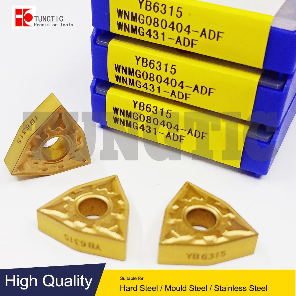 WNMG080404ADFYB6315MillingCutterCNCToolLatheMachiningTools