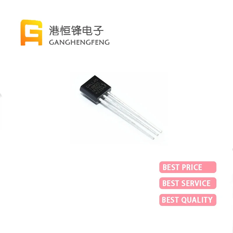 

5PCS/LOT Electronic Components DS18B20 DS18B20Z+T&R TO-92 DS18B20U+T&R 11 B -55 ~ 125C 1-WIRE DIGITAL
