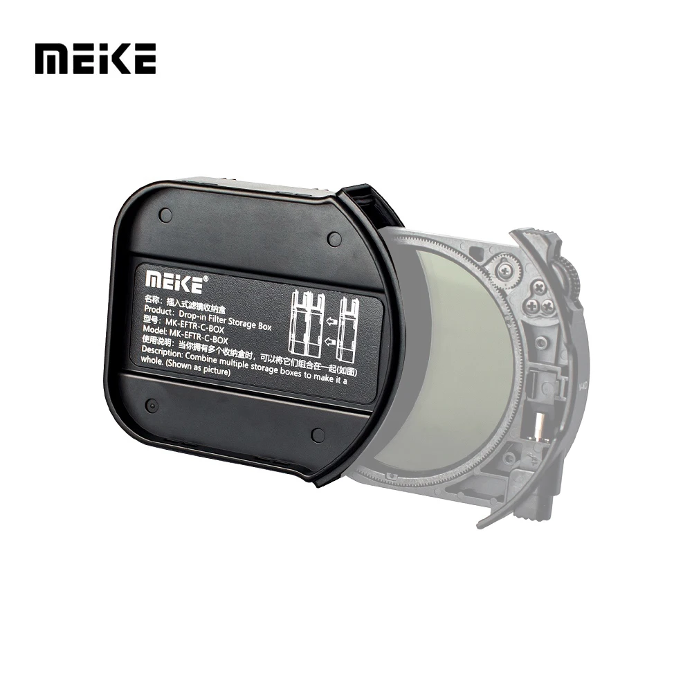 Meike MK-EFTR-C-BOX Drop-in Filter Combination Storage Box for Meike CPL UV VND