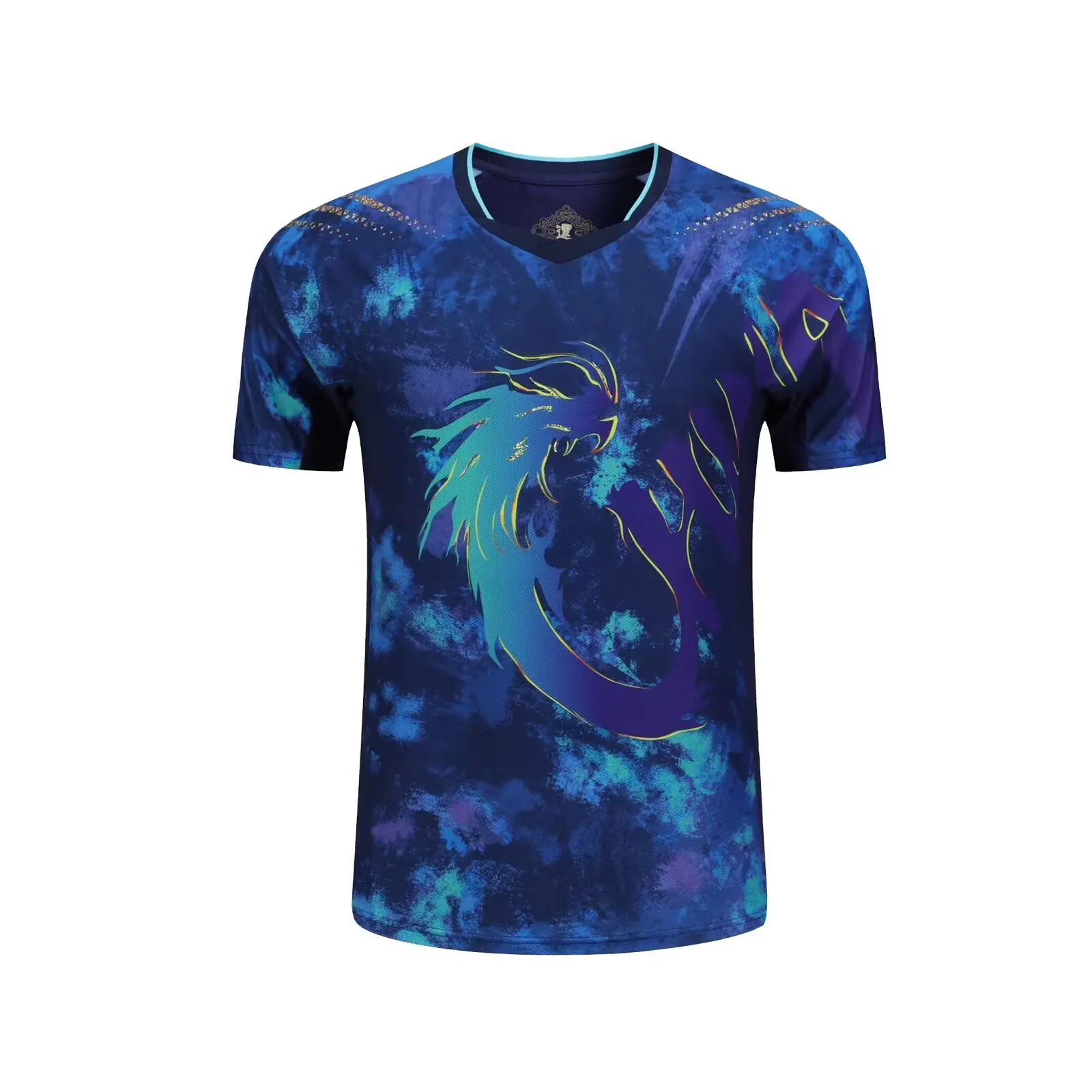 Text CHINA Dragon uniform Championship Table Tennis shirts shorts suits for Men Women Children pingpong sports set