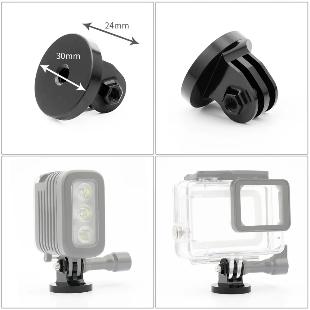 Support Vélo En Aluminium Pour Caméra GOPRO13, DJI Action 5pro, POCKET3, Neuf