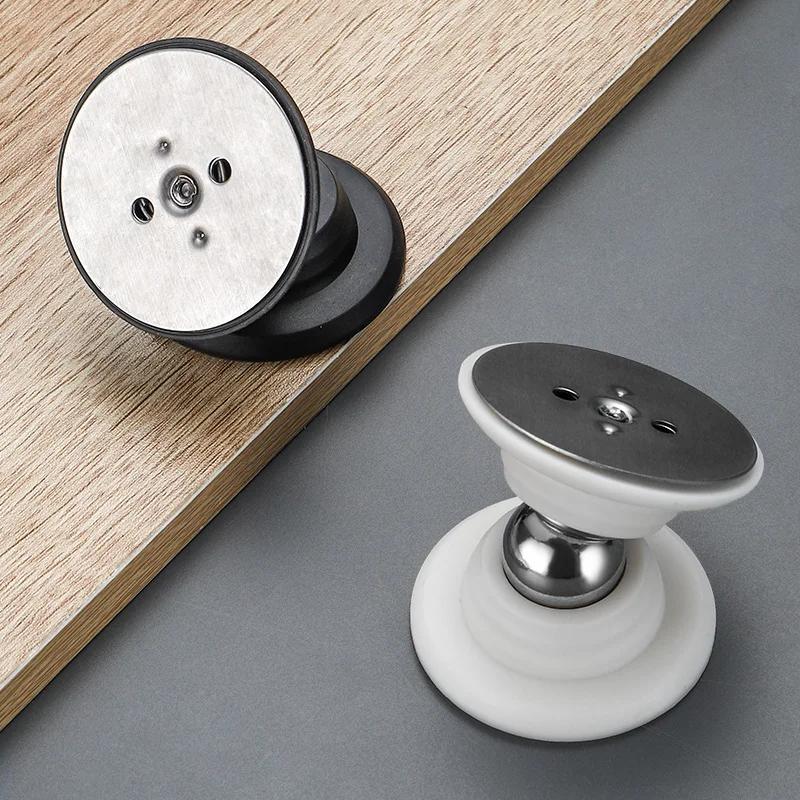 Silicone Door Stopper Silicone Door Suck Hotel Household Strong Magnetic Strong Mute Door Touch Anti-collision Stall Stopper
