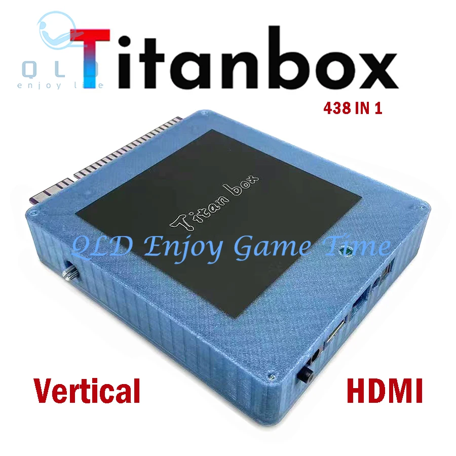 타이탄 박스, 수직형 잼마 아케이드 보드, 438가지 슈팅 게임, PCB, DIY 레트로 게임 캐비닛 기계 액세서리용 HDMI