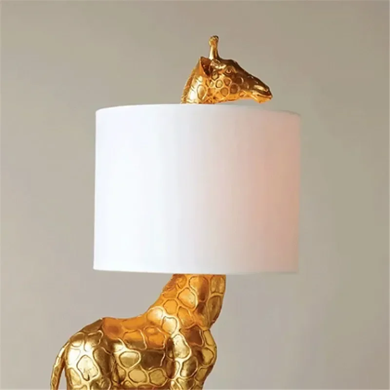 LEMROE Lampe de table animaux lampe de chevet pour chambre d'enfant LED