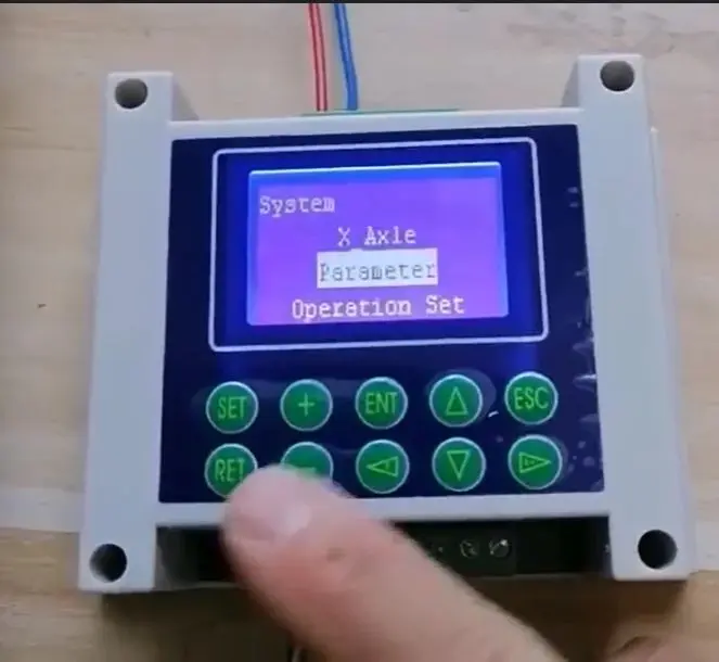 Motor controller XJ-90 programmable single-axis stepper motor / servo motor controller / replaces PLC industrial controller