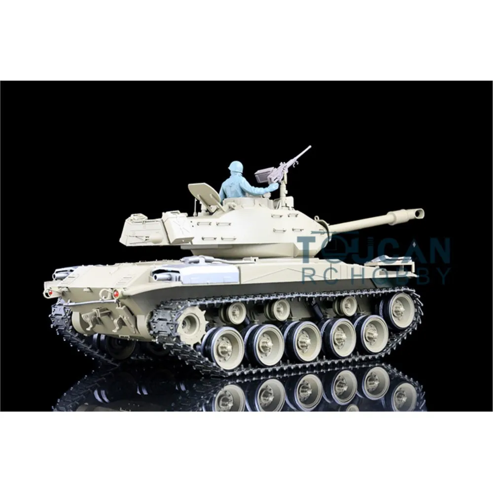 헝롱 1/16 RTR RC 탱크 스케일 2.4Ghz 7.0 플라스틱 워커 불독 BB IR 전투 연기 효과 3839 무선 RC 모델 TH17323-SMT7