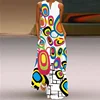 113175-e5357e.jpg Robe longue à col en V pour femmes, tenue d'été élégante, vintage, imprimée, grande taille