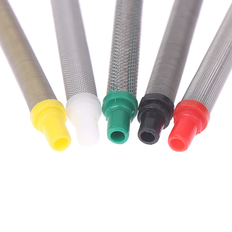 WOOLUCK® Airless Farbpistolen-Set, Mit Hochdruckschlauch 15 M, Airless Lackierpistole, Verlängerungsstange, Sprühdüse Und 60 Mesh-Filterelementen