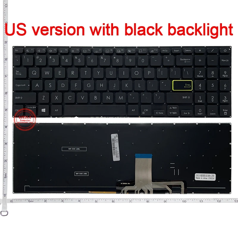 Новая клавиатура для ноутбука ASUS VivoBook 15X 2020 S5600F S15 S533 V5050 X521 X521F X521FL V5050E V5050EA X521FA X521EQ X521UA