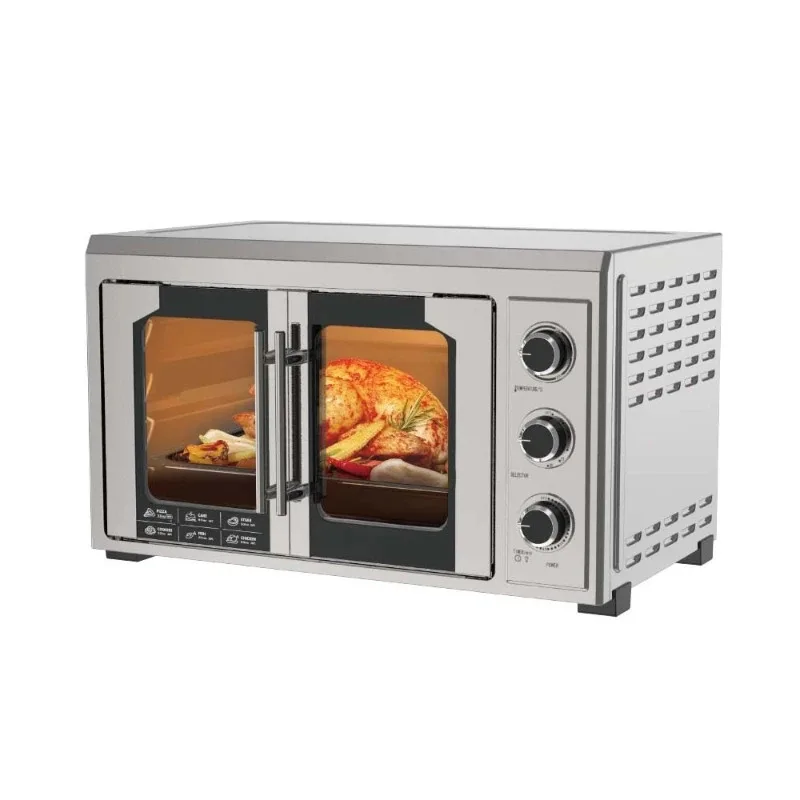 45L Baked Chicken Pizza Household Stainless Steel Door French Oven