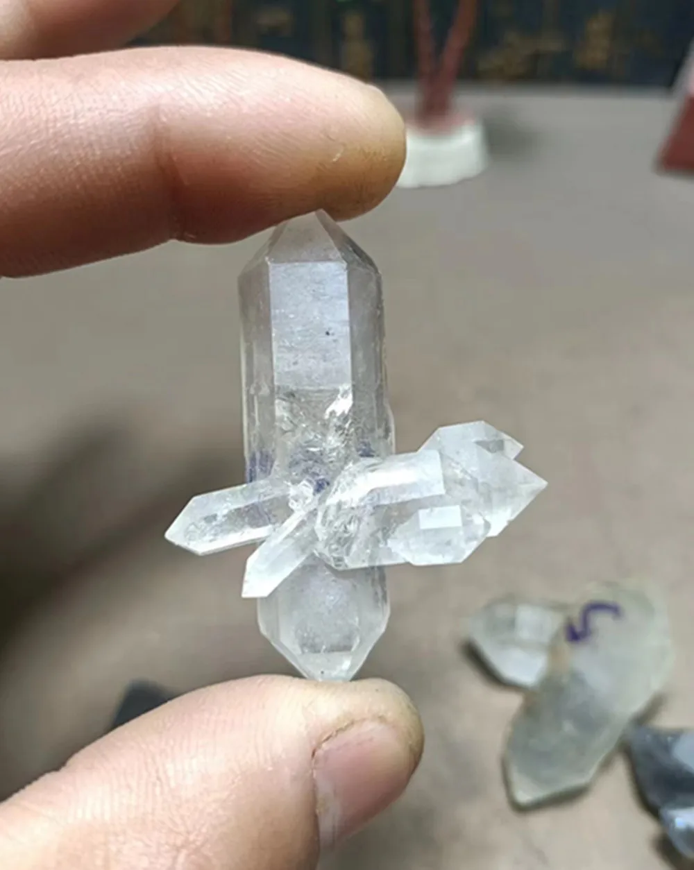 Herkimer Diamond Ore Specimen, Chakra Energy Stone, Natural