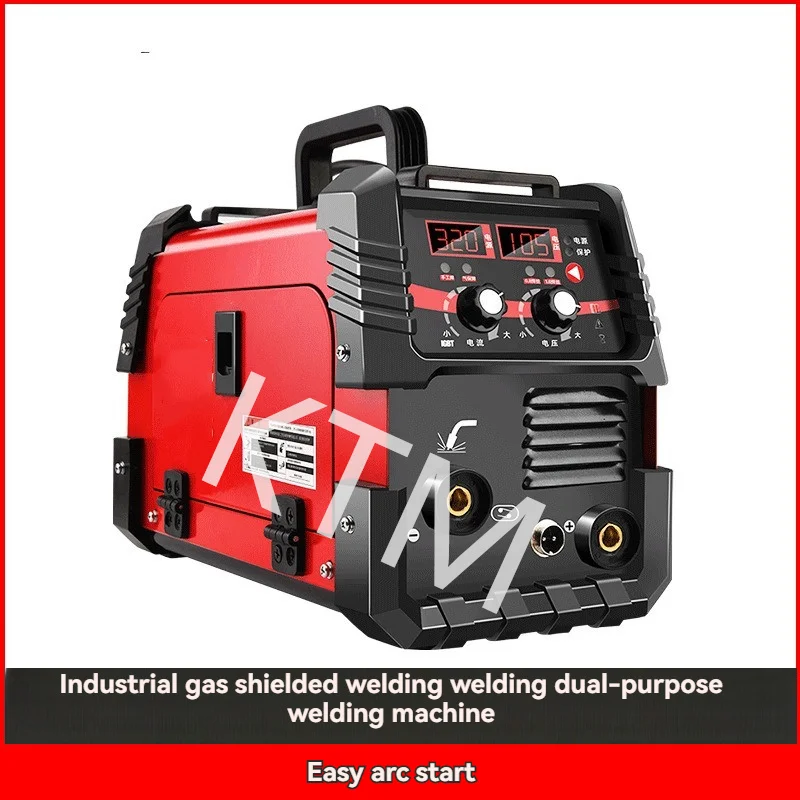 Welding Machine 2 In 1 No Gas Carbon Dioxide Gas Protection Welder 220V Manual Gasless Soldering Welding Equipment 2