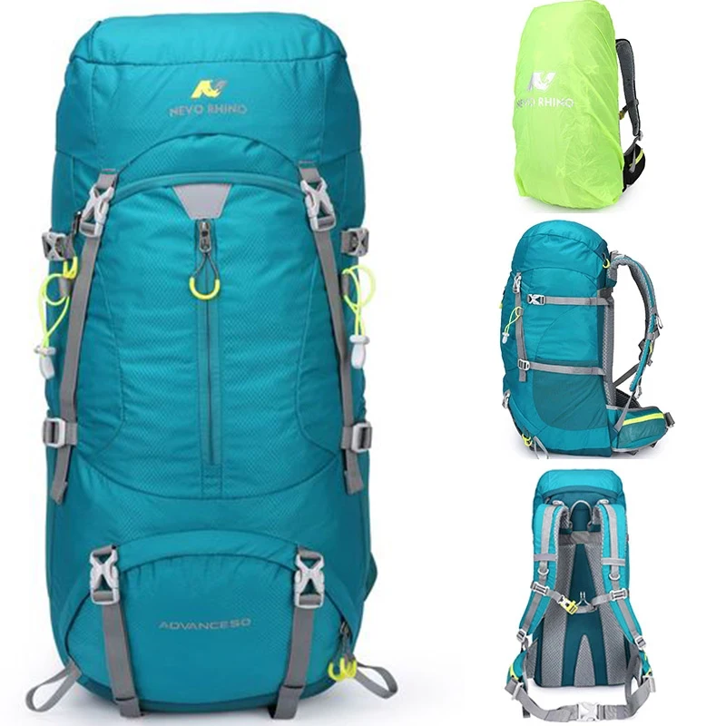 Mochila Deportiva, Mochila de Senderismo,Hombre y Mujer, Bolsa de Viaje,  portátil, Bolsa de Camping, para Todo Tipo de Senderismo, Camping,  Escalada