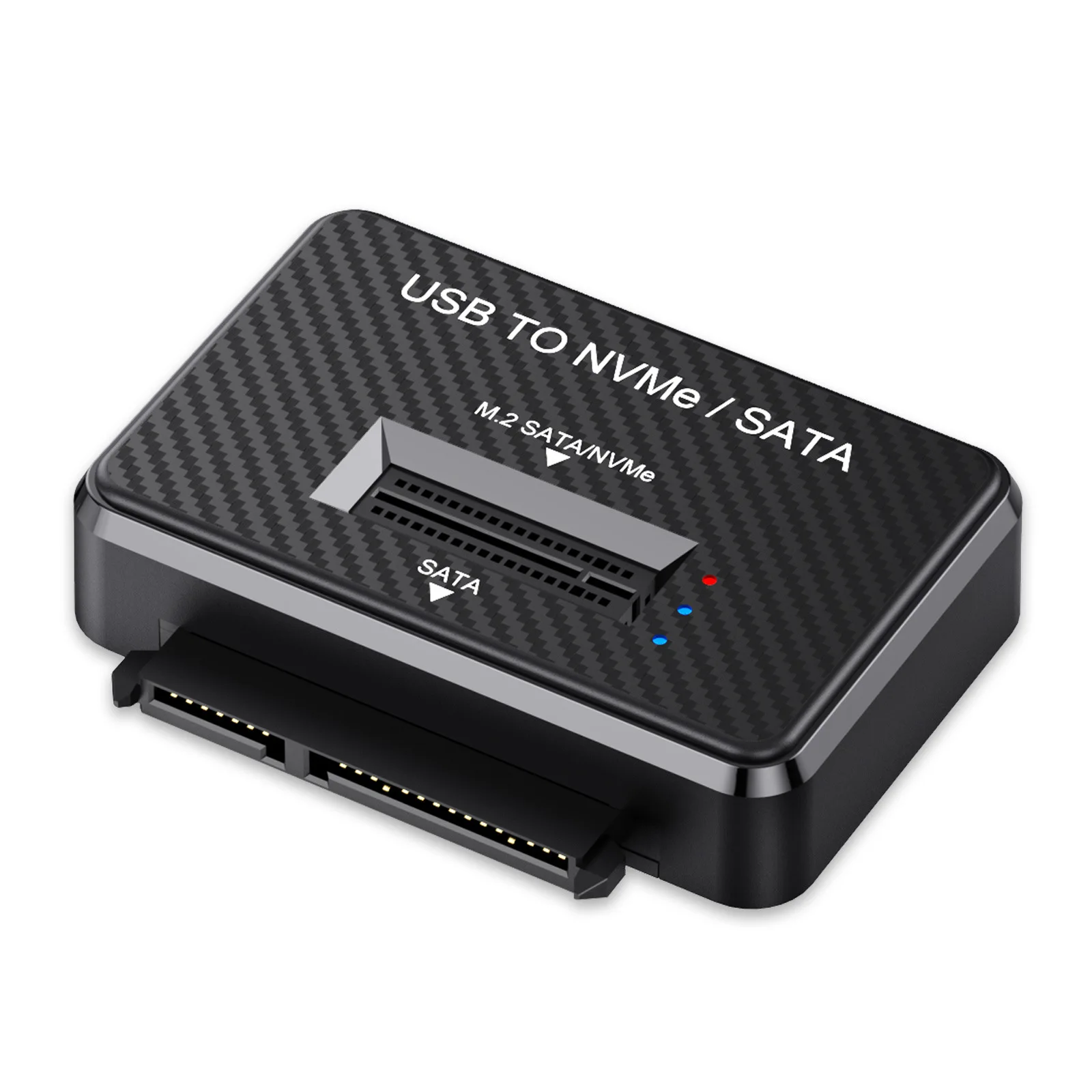 M2 USB 3.1 - NVMe SATA 10Gbps 다이렉트 플러그 2.5인치 SATA SSD HDD 어댑터 (2230, 2242, 2280, 22110 M.2 SSD용) 엔클로저 도킹 베이스