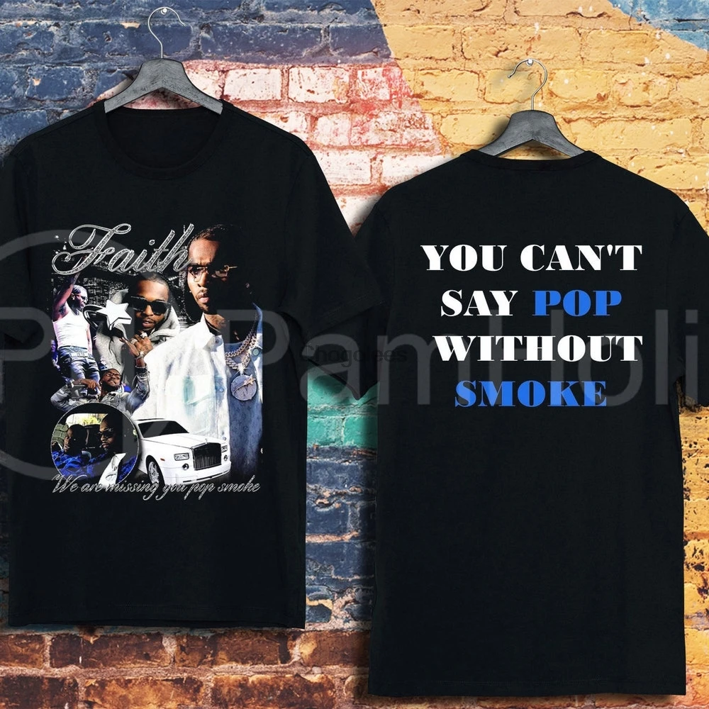 POP SMOKE Faith Vintage T Shirt