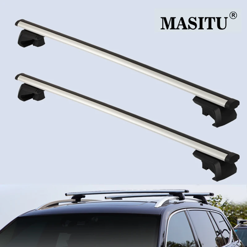 Universal 135CM Car Roof Racks Cross Bars Crossbars 75kg 150LBS For Car  With Side Rails Work With Kayak Cargo Ski Racks - AliExpress