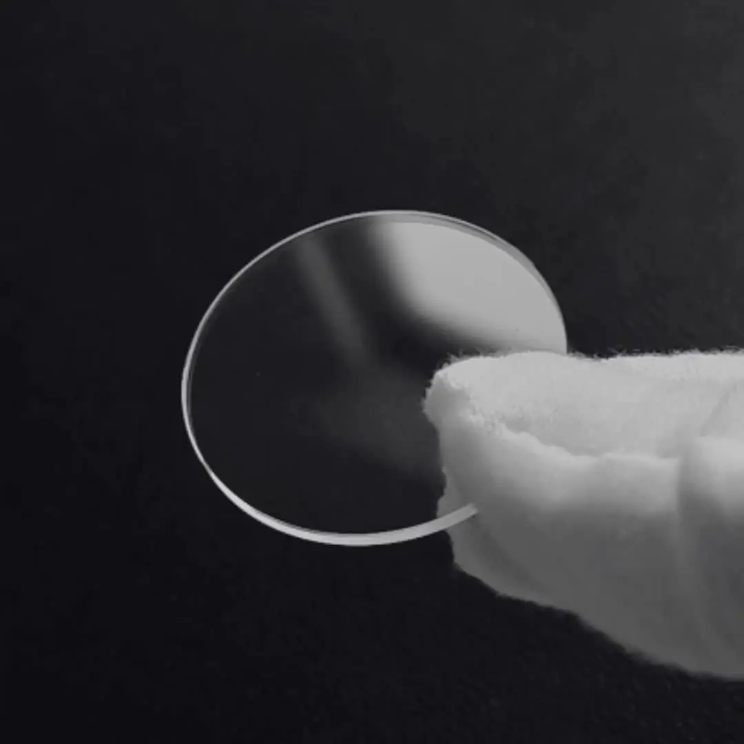 1mm Thick Flat Mineral Watch Crystal Lens Glass 17mm-40mm Fits Seiko - Foto 6