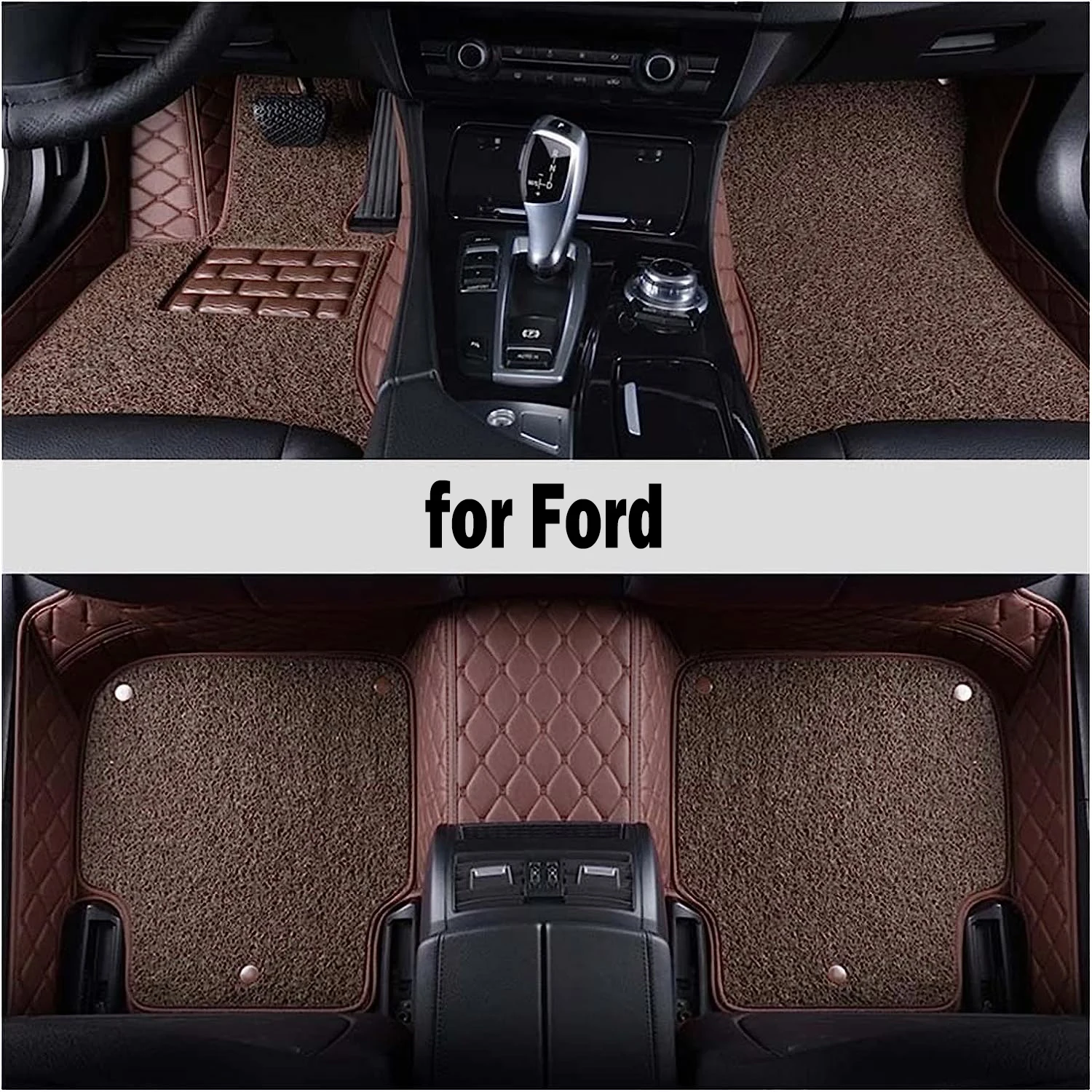 

Custom car Floor Mats For Ford Escort Fiesta Mondeo Focus Fiesta Edge Explorer Taurus S-MAX F150 Everest Mustang Mats