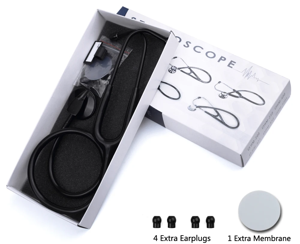 Doctor Stethoscope Professional Stethoscope Medical Cardiology Nurse Student Medical Equipment Device