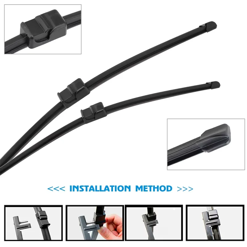 Für BMW i3 I01 2013-2023 30'' + 21''R Auto Wischer Klinge Front Scheibenwischer Fit Seite Pin arm Windschutzscheibe Auto Wischer Klingen – Detail 5