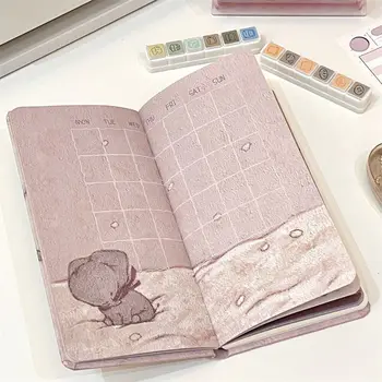 Quaderno con Disegni Cartoon, Agenda Giornaliera, Planner Settimanale, Blocco Note per Ufficio, Organizer per Lavoro, Regalo Carino, Agenda Datata
