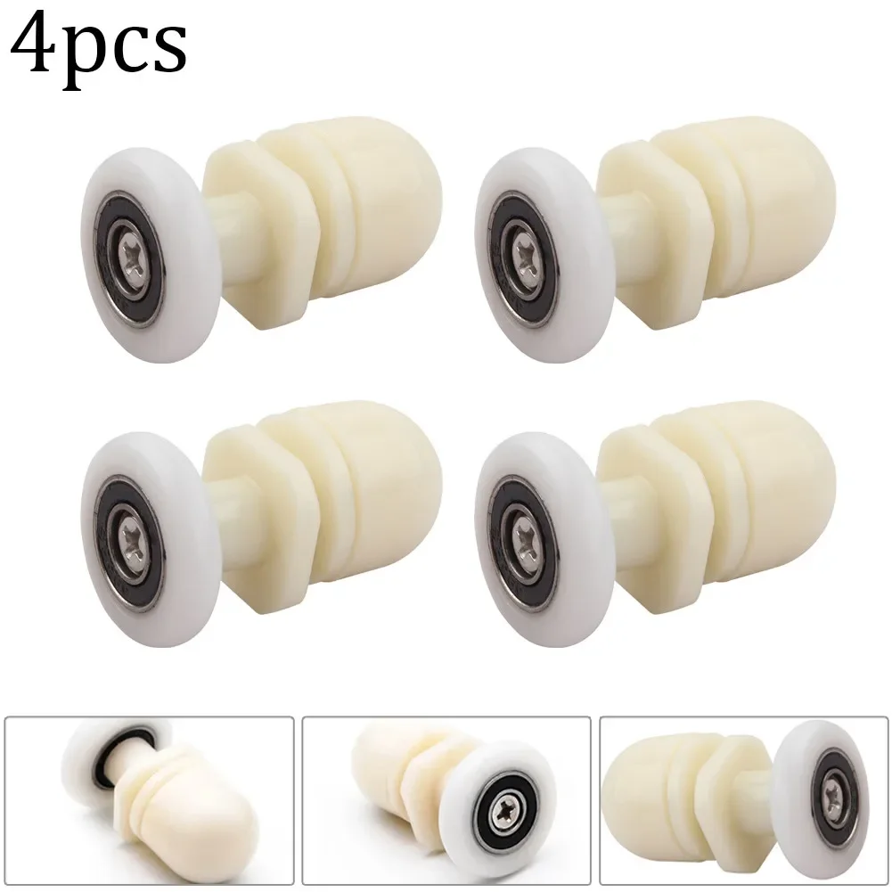Pulleys Shower Door Rollers Shower Fittings For Shower Enclosures Runners Steam Cabin Enclosures Accessories Diameter 19/23/25mm