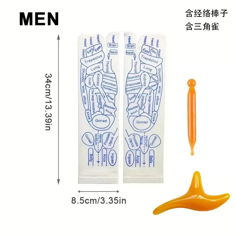 Revitalizing Acupressure Foot Massage Socks – Ultimate Foot Therapy and Care Tool