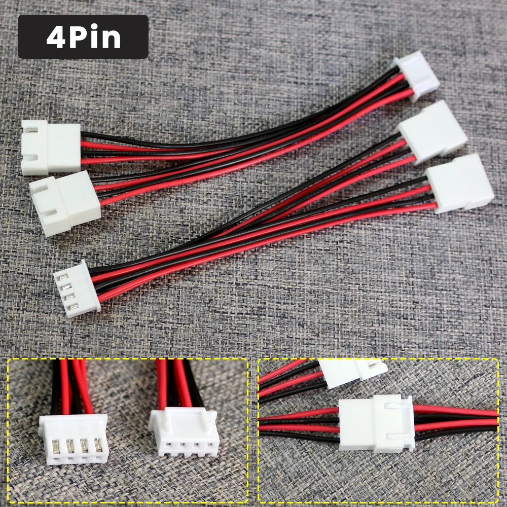 XH2.54 Y-스플리터 케이블 남성-여성 커넥터 26AWG 팬 케이블 2핀 3핀 4핀 5핀 6핀 전원 연장 코드 터미널 케이블