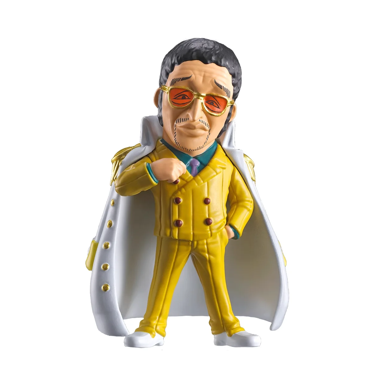 Bandai Original 4Pcs Gashapon ONE PIECE No13 Anime Aokiji Kizaru