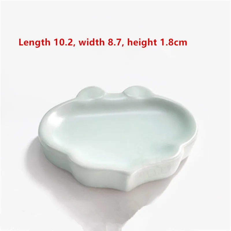 1Pc Ceramics Square Watercolor Palette water tank Office Calligraphy painting supplies 2/3/4/5/6/7/8/9/12/22/28 grid