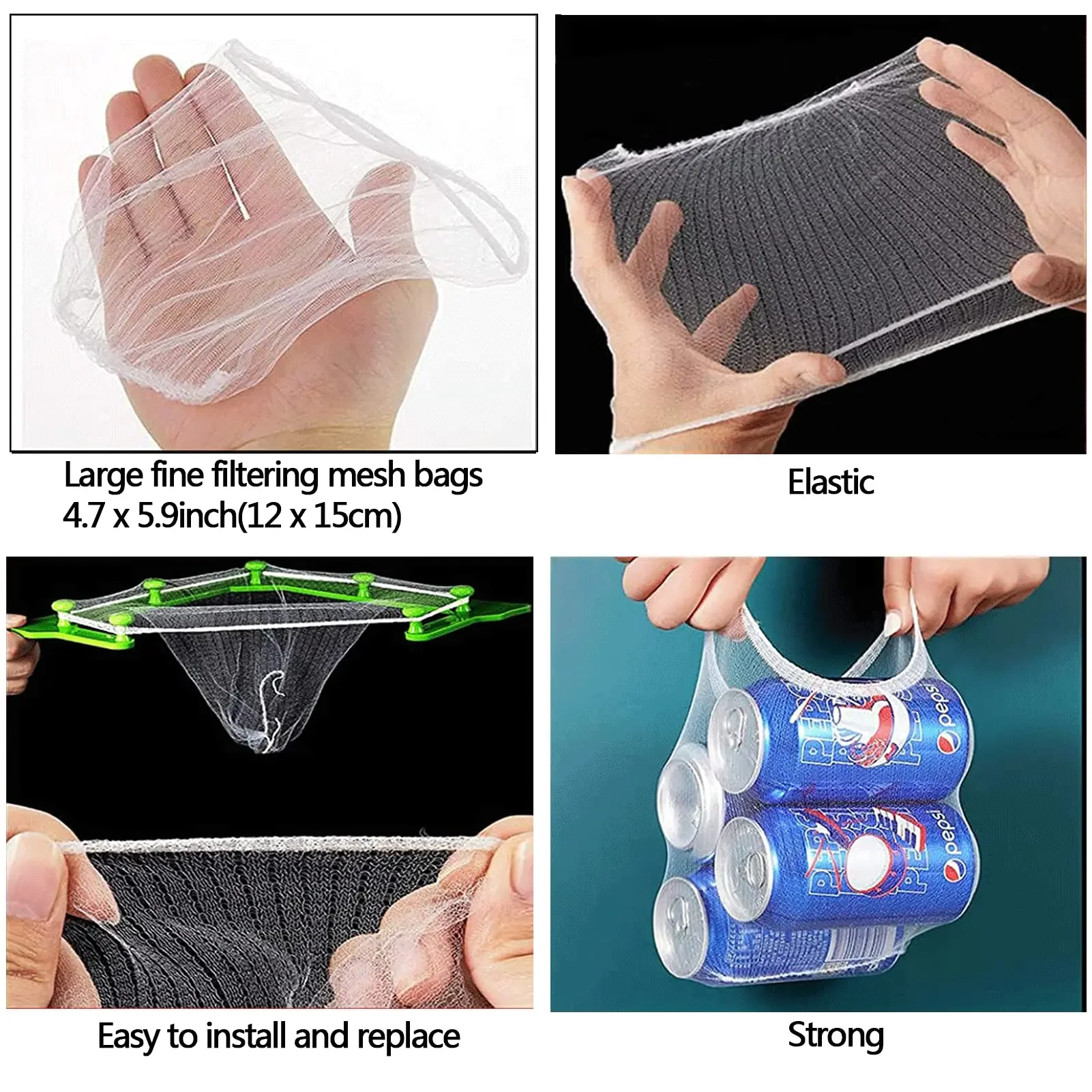 주방 싱크 삼각형 트라이 홀더 필터 네트 스트레이너 바구니 삼각형 교수형 네트 남은 음식 필터 남은 메쉬 스트레이너 가제트